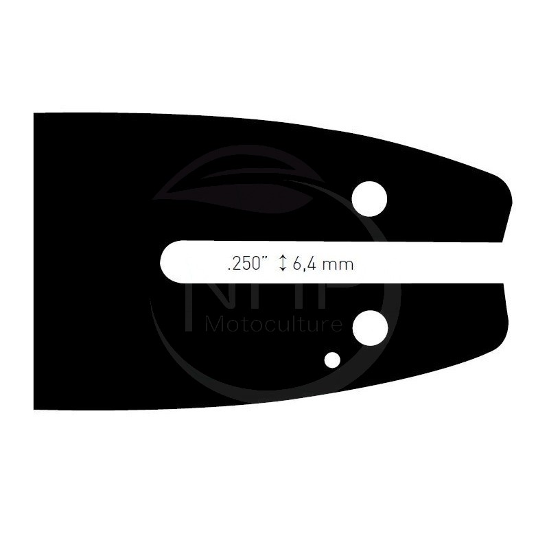 KIT COMPLET GUIDE TRONCONNEUSE 40CM - CHAINE 56 MAILLONS - 16" - 3/8LP - .050 - 1.3MM - OREGON 160SDEA318