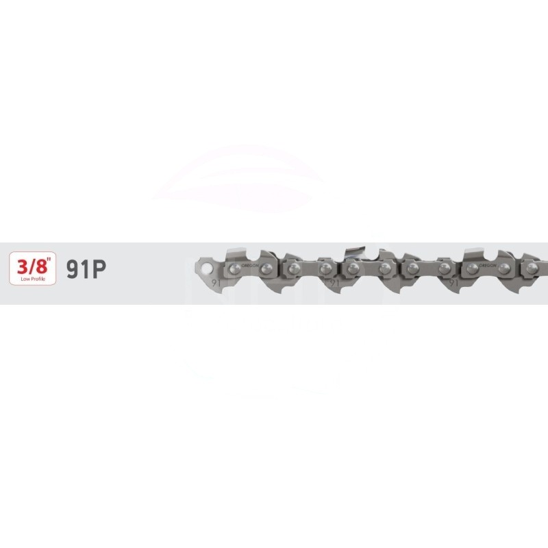 CHAINE TRONCONNEUSE OREGON 91PX043E - 3/8 LP - JAUGE 1.3MM - 0.50 - 43 MAILLONS - 43 ENTRAINEURS - 91VXL043E