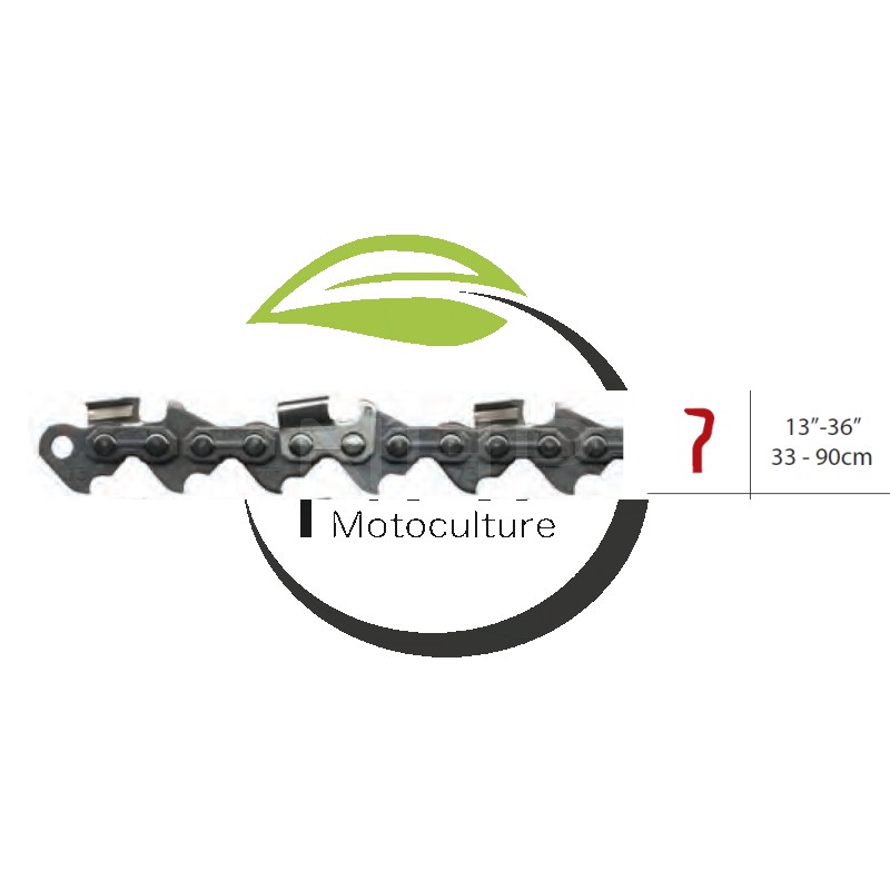 CHAINE TRONCONNEUSE AEG KES36 - PAS 3/8" - 60 MAILLONS ENTRAINEURS