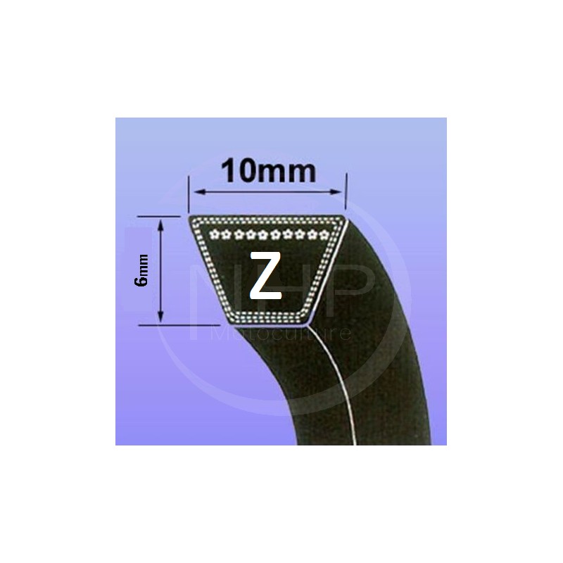 COURROIE MOTOBINEUSE GGP STIGA PILOTE 88 SOPF3B - 33791 - Z255 - PL33791 - PL 33791