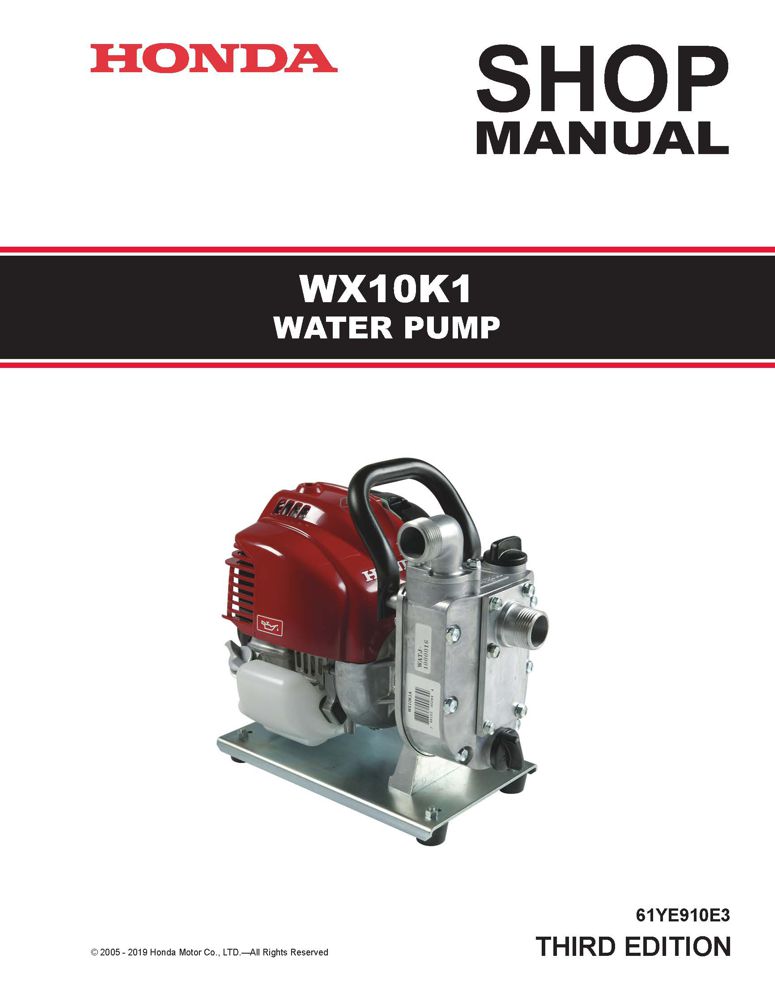 Honda WX10K1 U