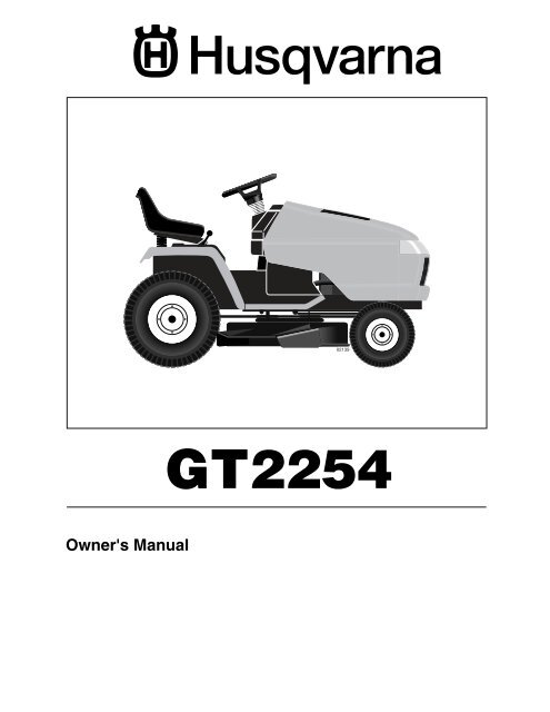 Husqvarna GT 2254 96023000500 2005 05