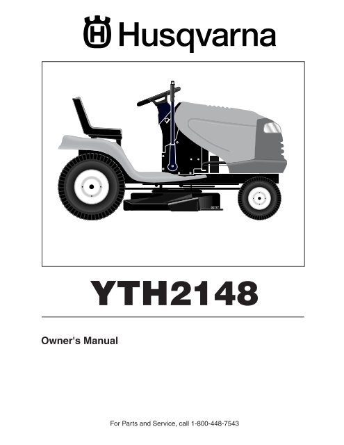 Husqvarna YTH 2148 954572035 LO21H48A 2003 12