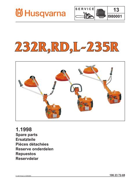 Husqvarna 232-L-1998-01