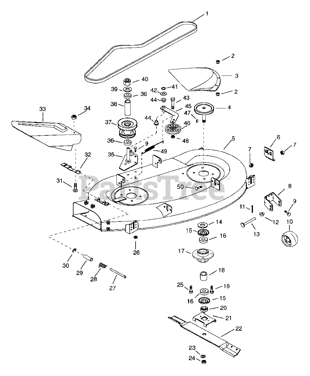 Ariens 936020 SIERRA 1640H 000101 000300