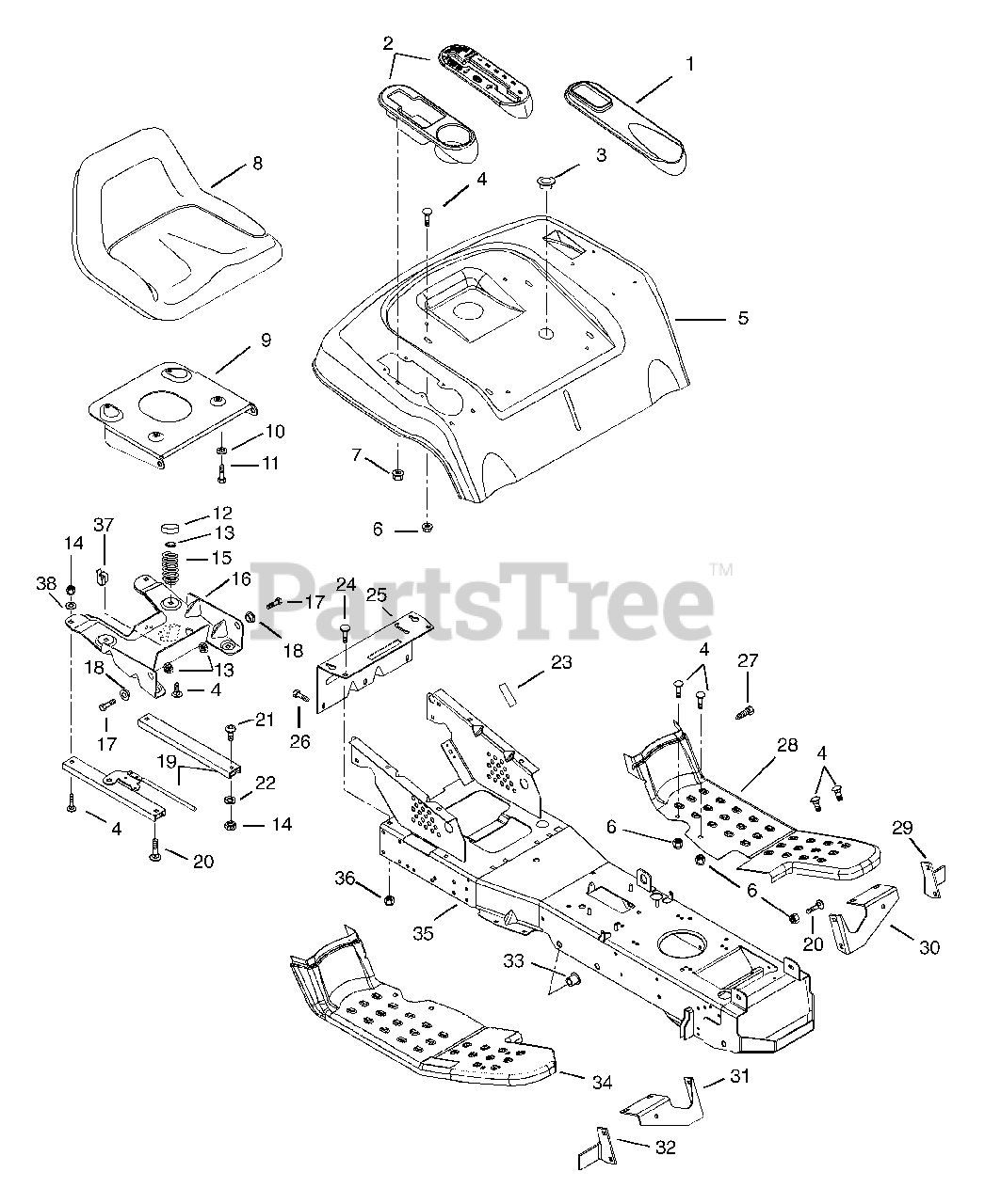 Ariens 936311 SIERRA 1640H 000101