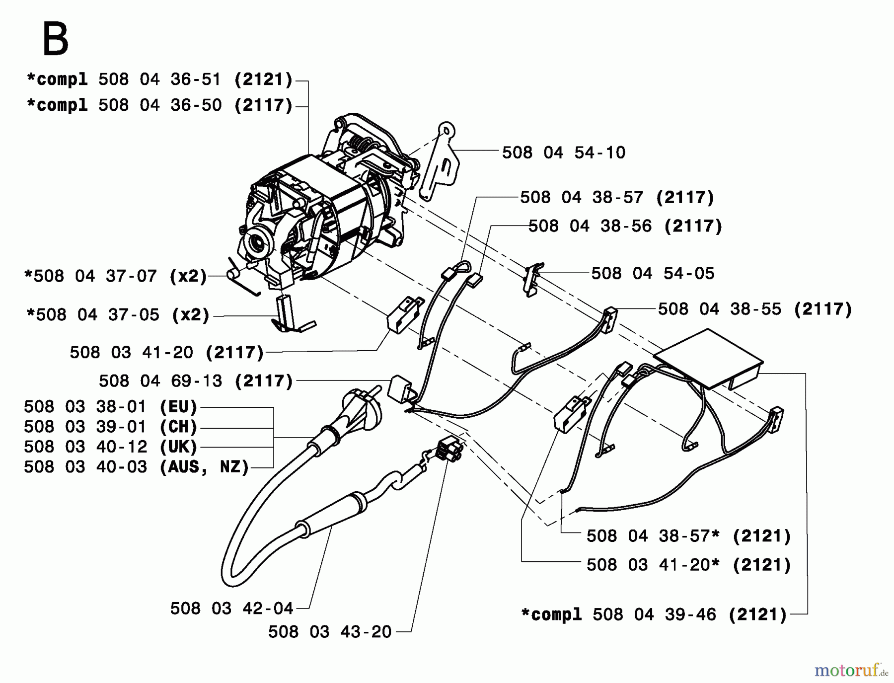Jonsered CS2117EL 2005 01