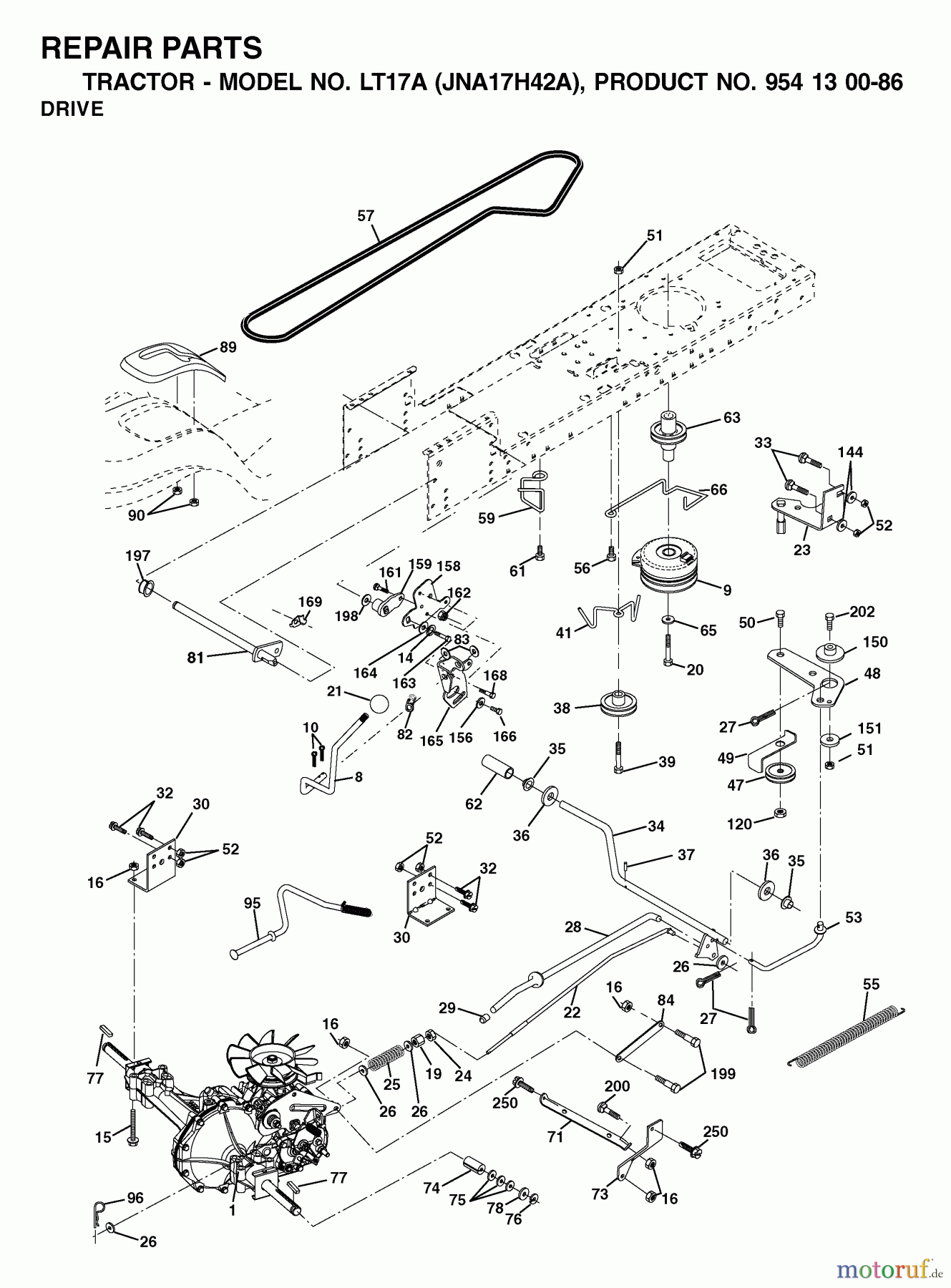 Jonsered LT17A-JNA17H42A-954130086-2003-01
