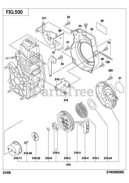 Subaru Robin EH090D42000 EH090