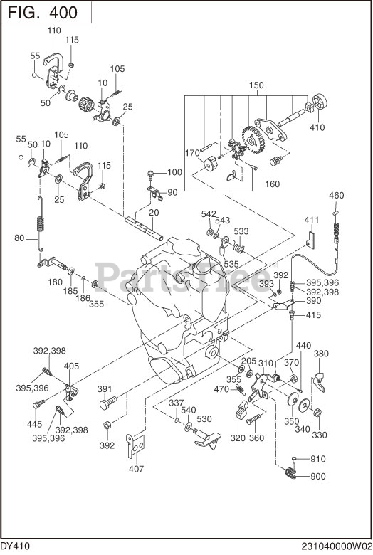 Subaru Robin DY410D87600 DY41