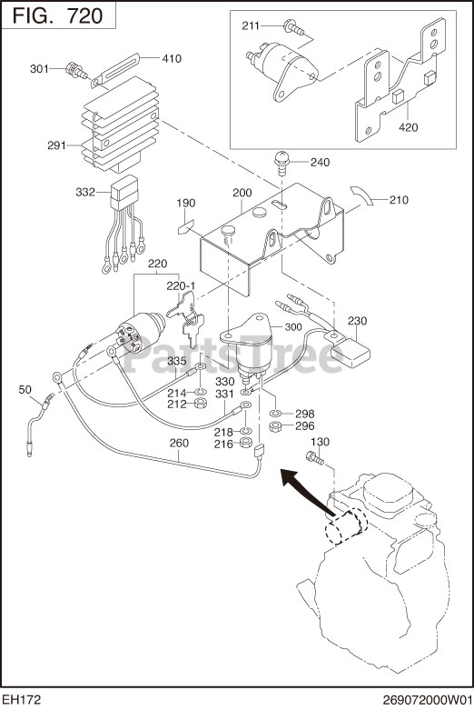 Subaru Robin EH172BS0010 EH17 2