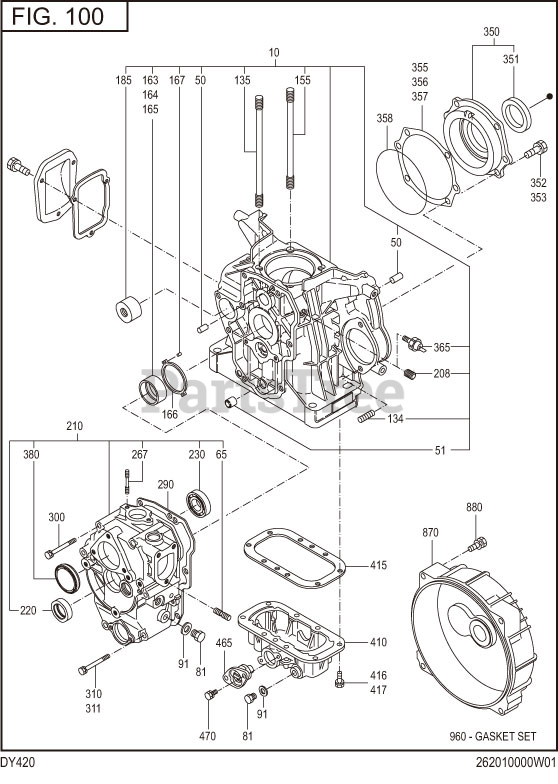 Subaru Robin DY420DD0000 DY42