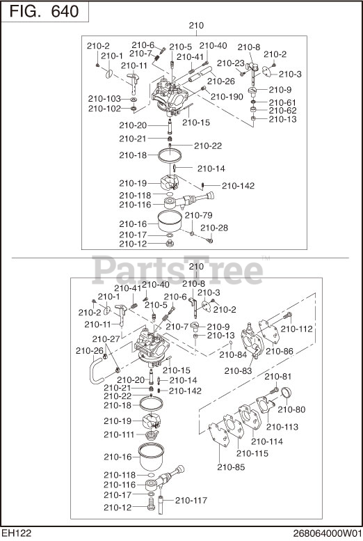 Subaru Robin EH122D46280 EH12 2