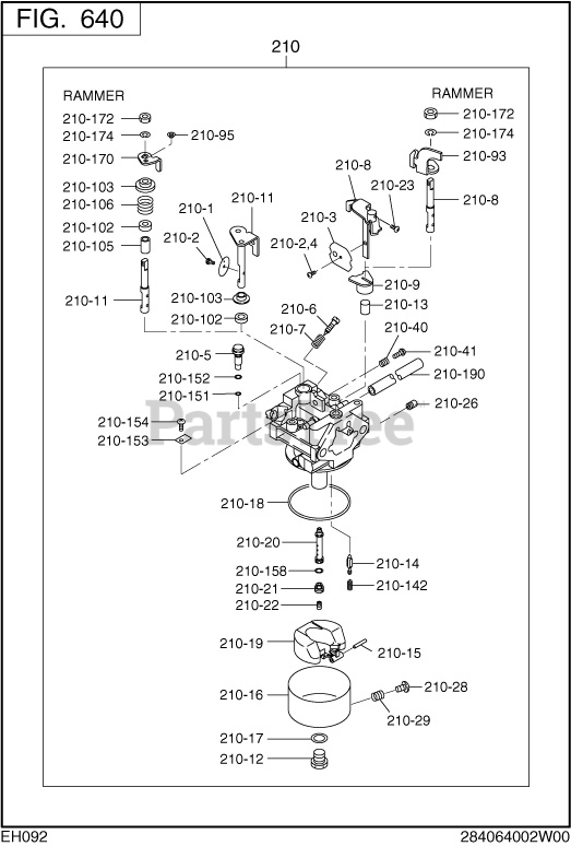 Subaru Robin EH092D47050 EH092