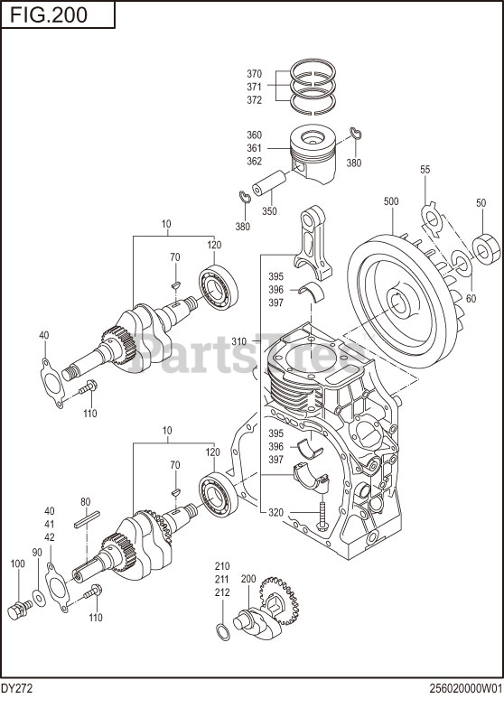 Subaru Robin DY272DD5420 DY27 2
