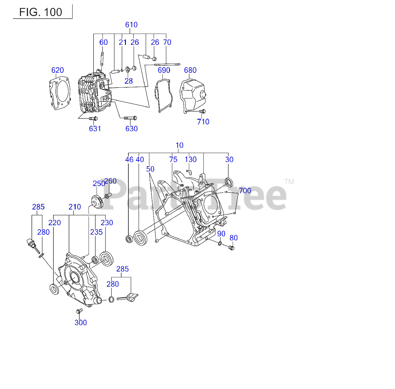 Cub Cadet EX400 DS6100 SUBARU ENGINE FOR