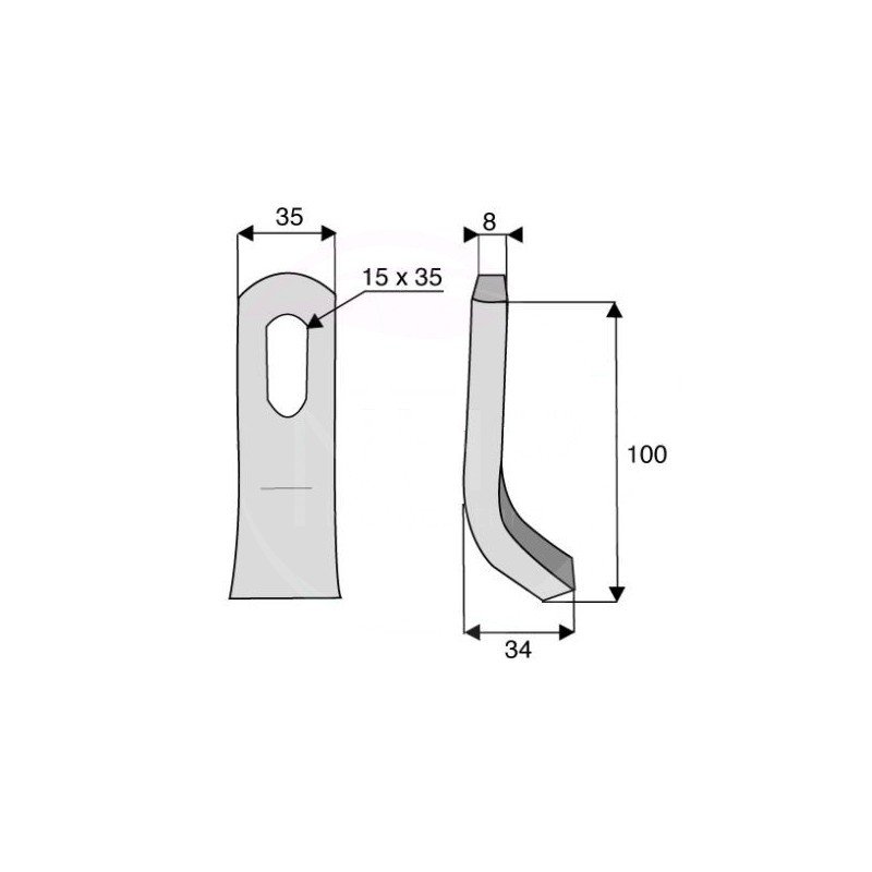 COUTEAU FLEAU BROYEUR ACCOTEMENT SMA - NOREMAT - ROUSSEAU - NICOLAS - SUIRE
