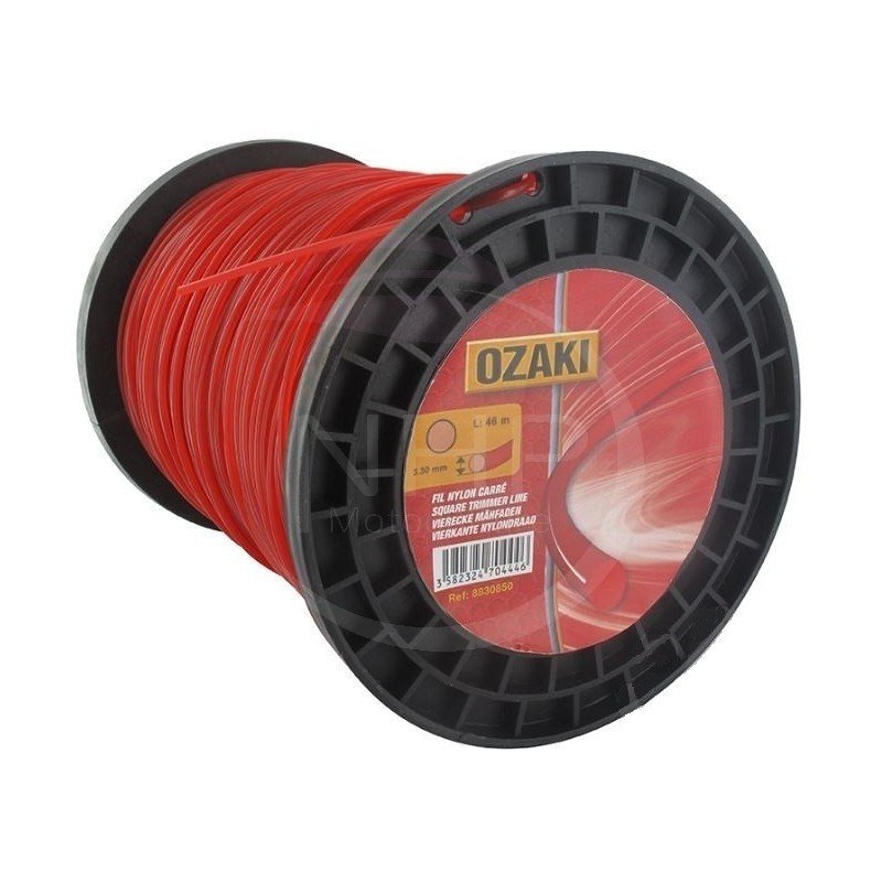 BOBINE FIL NYLON ROND 1.35MM - 200 METRES