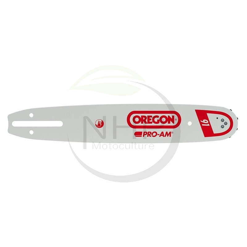 GUIDE CHAINE TRONCONNEUSE OREGON 183SFGD025 - 45CM - 18" - PAS .325 - JAUGE 1,60 MM - 0.063 - 74 MAILLONS - 74 ENTRAINEURS