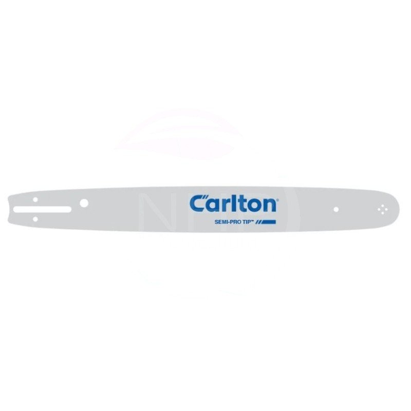 GUIDE CHAINE TRONCONNEUSE CARLTON 14-10-N152-PT - 35CM - 14" - PAS 3/8LP - JAUGE .050 - 1.3MM - 52 MAILLONS - 52 ENTRAINEURS