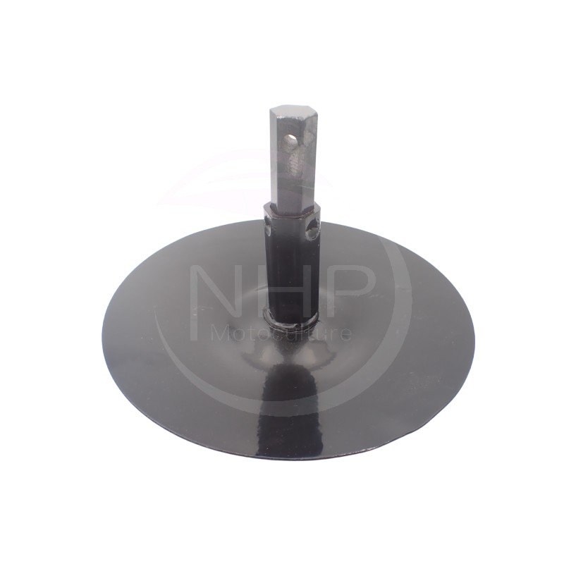 JEU DEUX DISQUES PROTEGE PLANTE MOTOCULTEUR HONDA - NOUKI AXE HEXAGONALE 23 MM