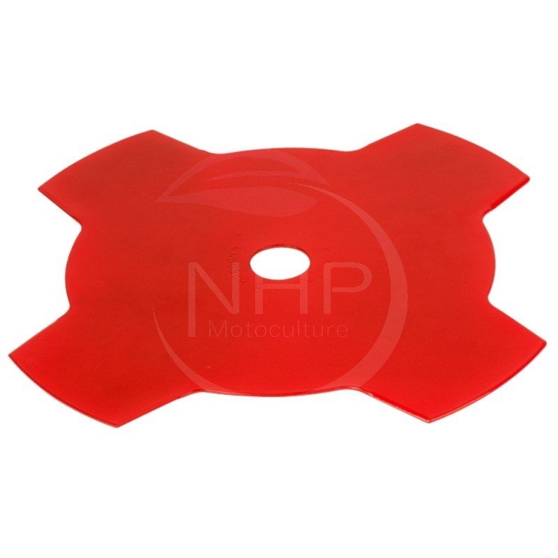 LAME DROITE 4 DENTS DEBROUSSAILLEUSE OREGON 255 X  25.40 ET 20 X 1.4 MM