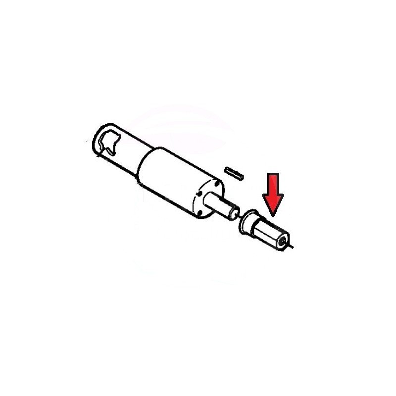 HEXAGONE DE ROUE ROBOT TONDEUSE LIZARD - WIPER - 300Z13500A2