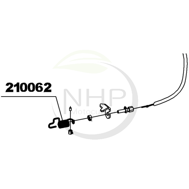RESSORT DEBROUSSAILLEUSE ROQUES ET LECOEUR 210062 - 0305010019 - RL0305010019